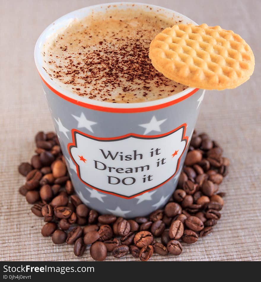 Wish It Dream It Do It Print Cup