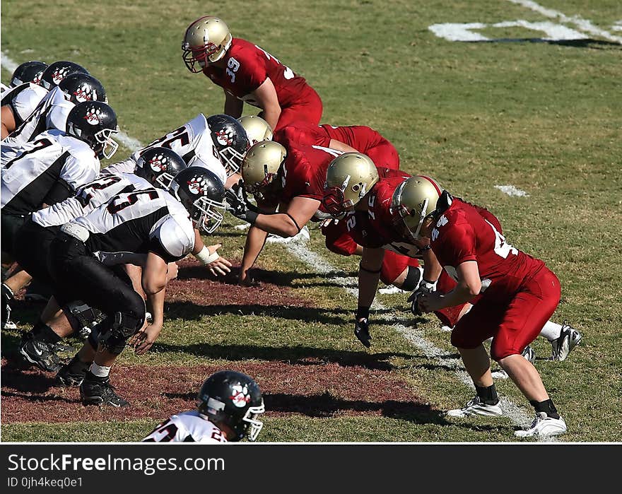 Football Match during Daytime