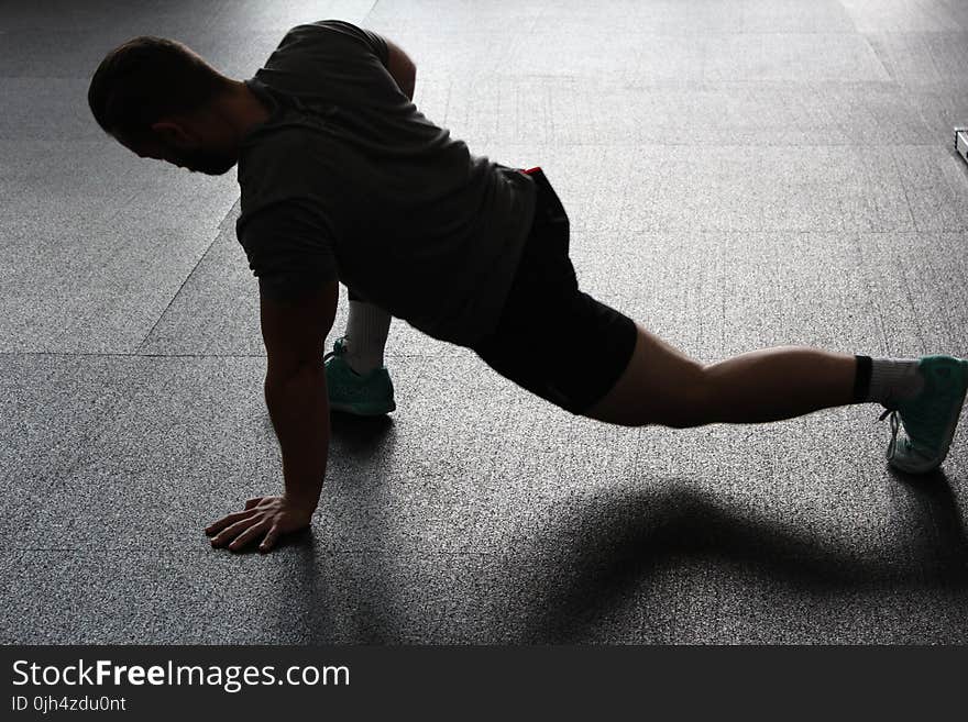 Man Doing Pushup