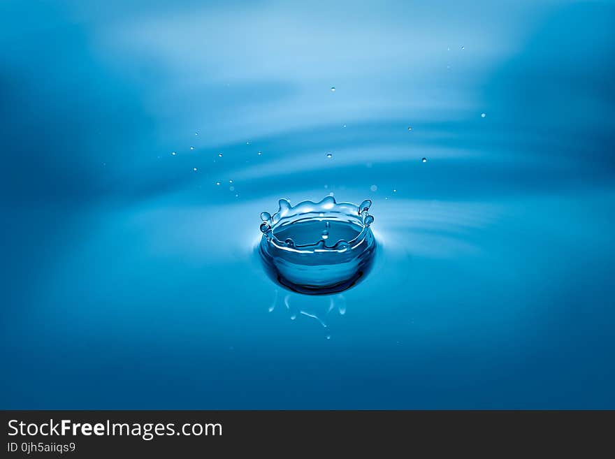 Close-up of Splashing Water