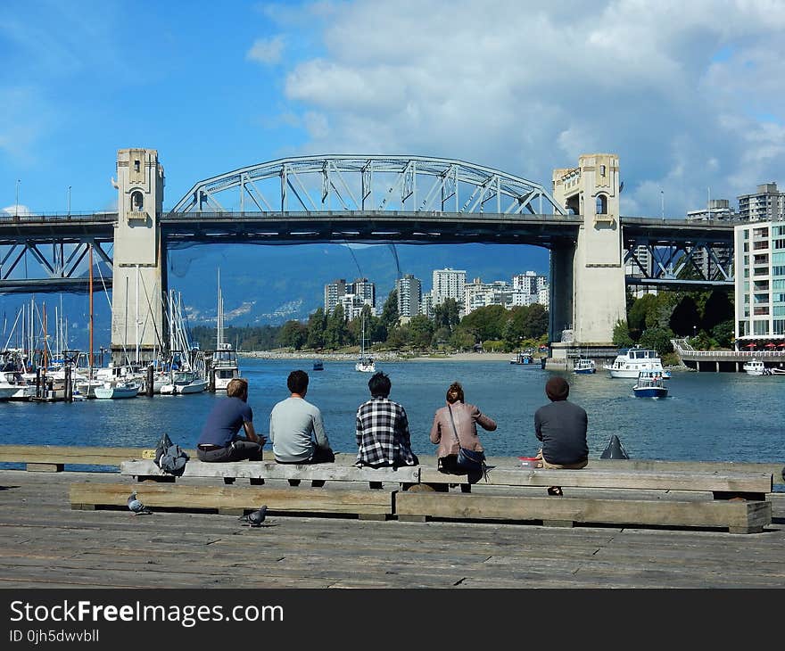 Tourists at Harbor