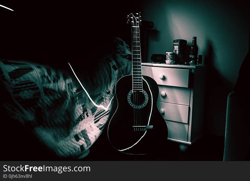 View of Guitar