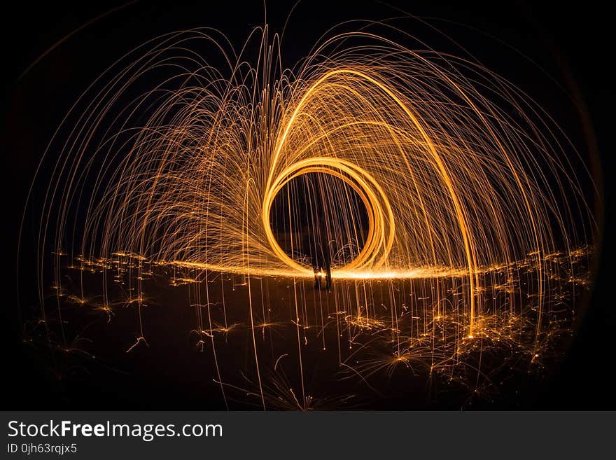 Light Painting at Night