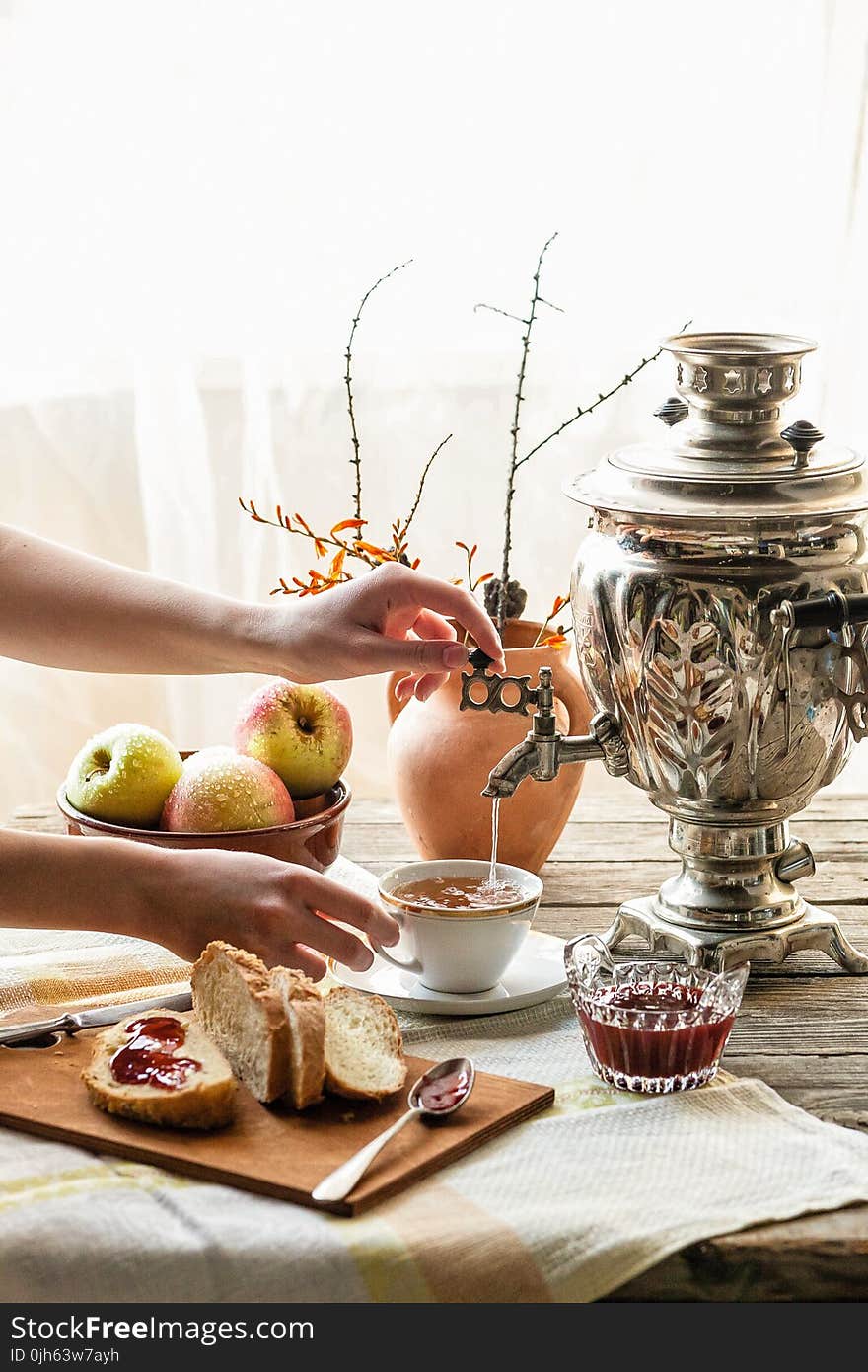 Tea Cup on Table