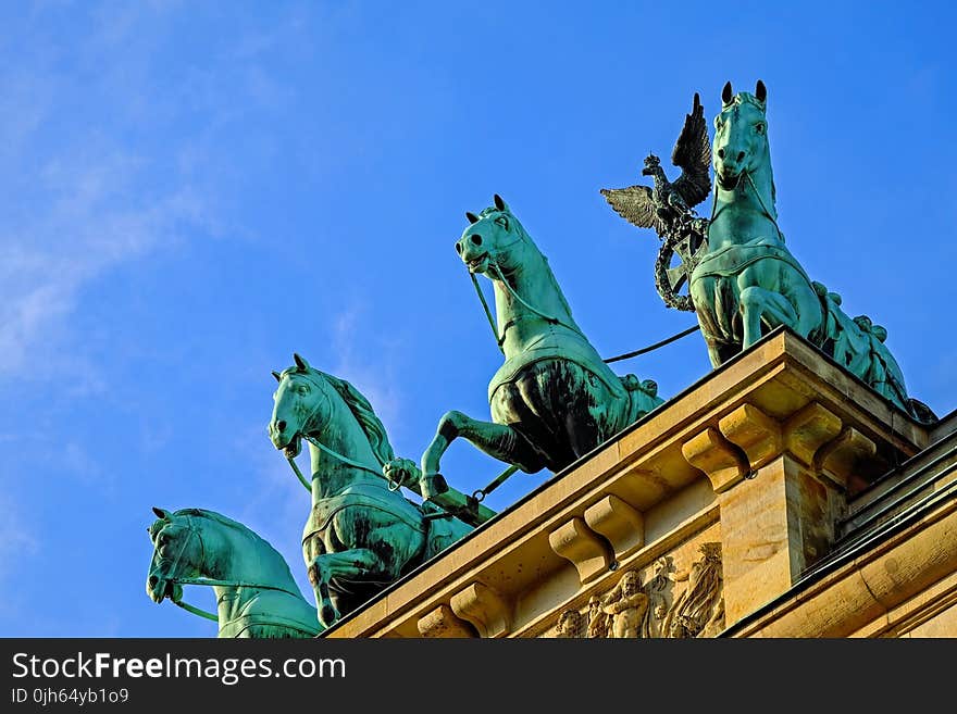 Low Angle View of Statue