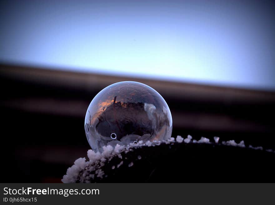 Close-up of Crystal Ball