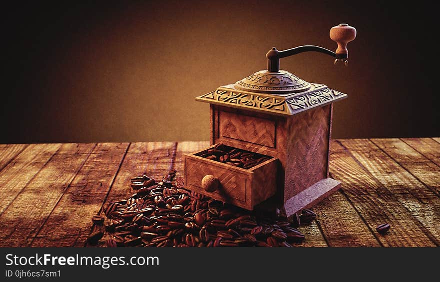 Antique, Beans, Caffeine