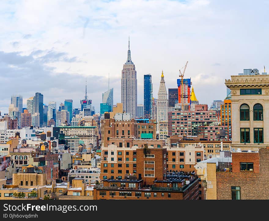 Photo of Assorted-color Skyscrapers