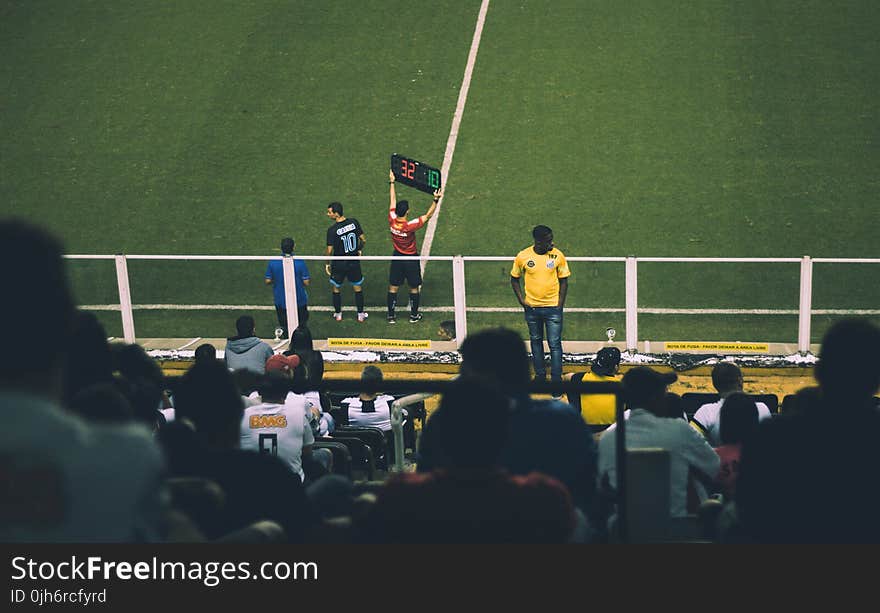 Photo of Crowd of People in Soccer Stadium