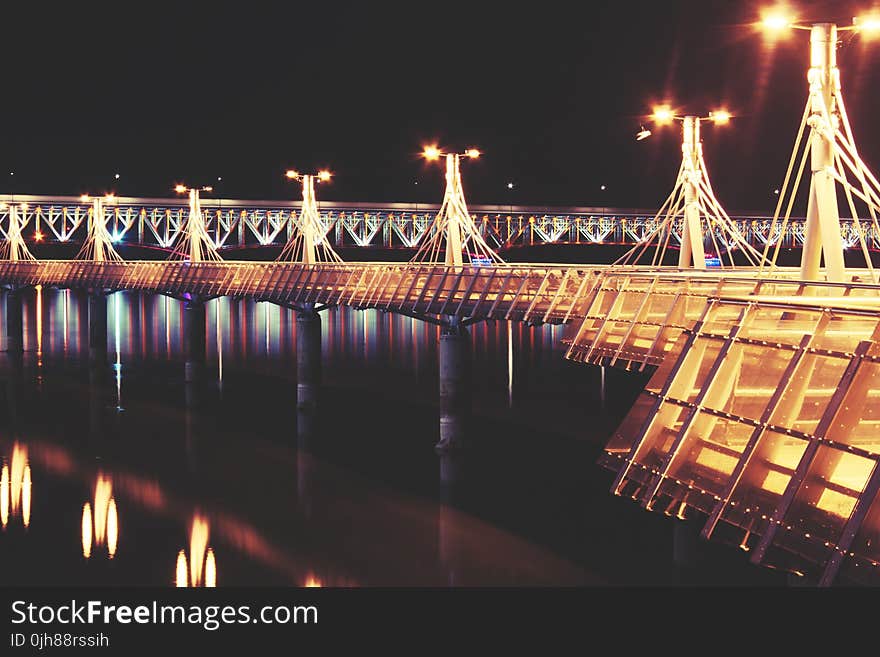 Lights of pier