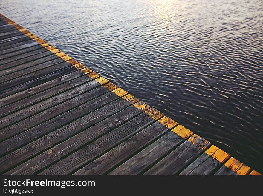 Wooden bridge