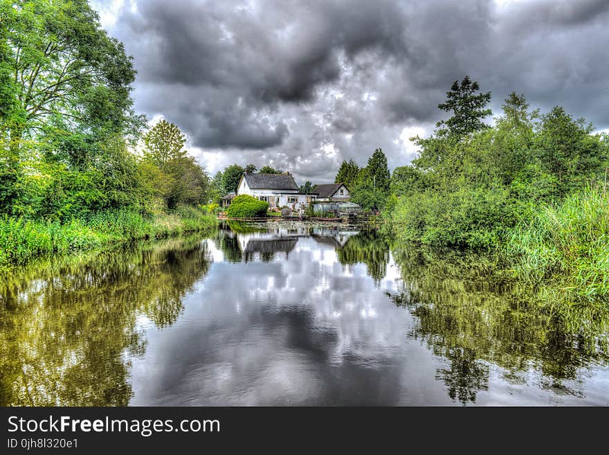 House on the Middle of the Lake