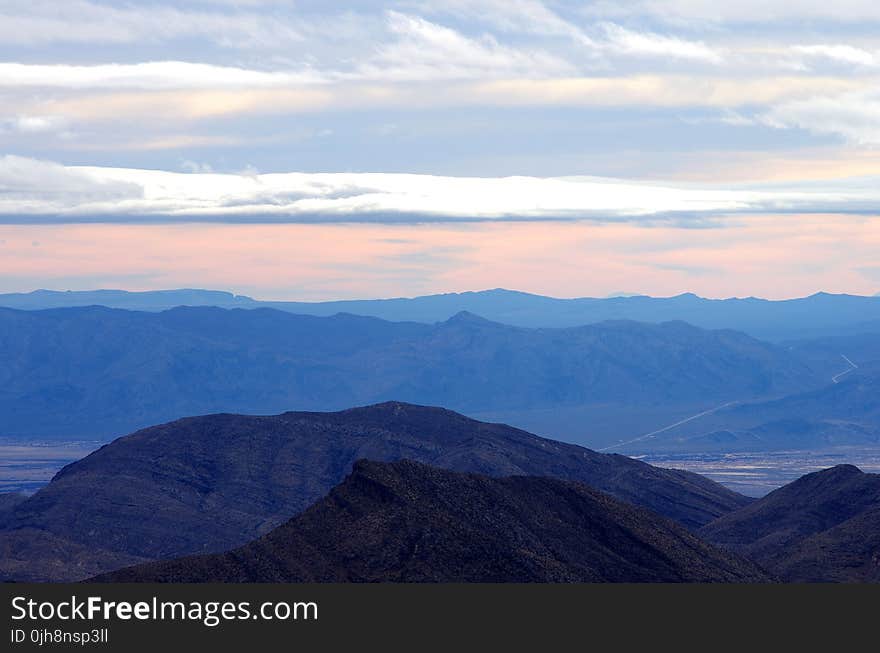 Scenic View of Mountains