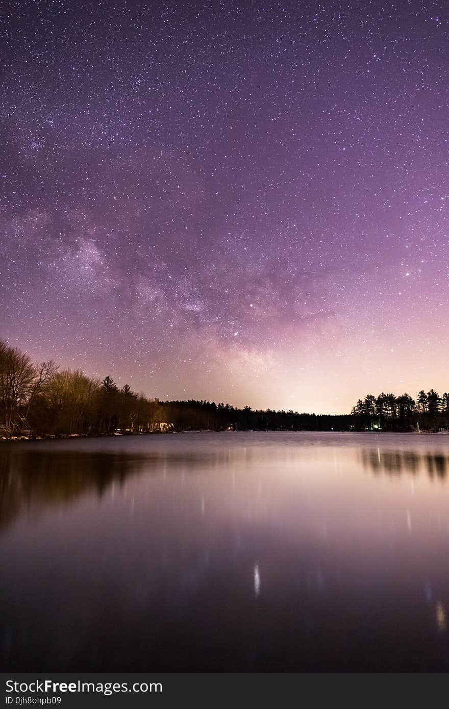 Body of Water during Night