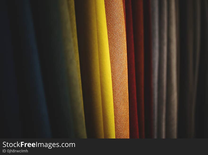 Colorful fabrics