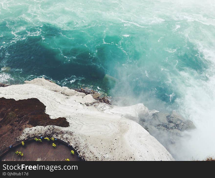 Aerial View Photography of Body of Water