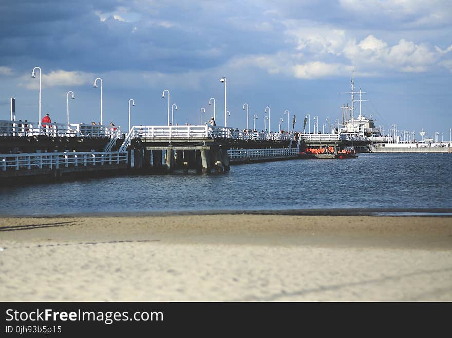 Pier in Sopot / Baltic Sea