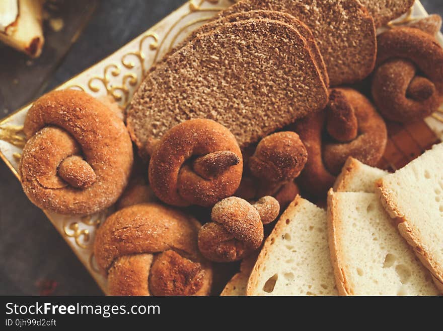 Bagels and bread