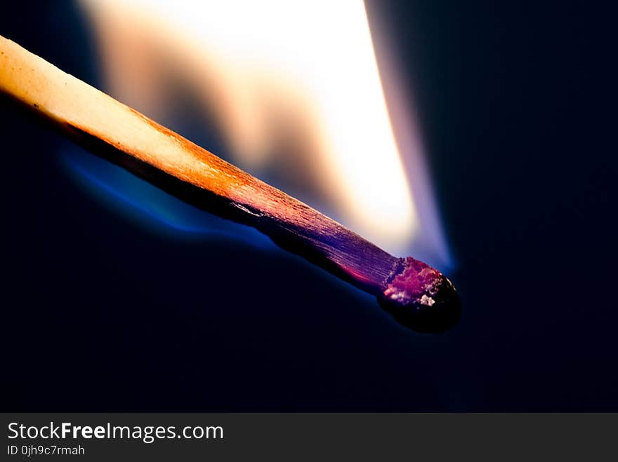 Photography of Matchstick With Fire