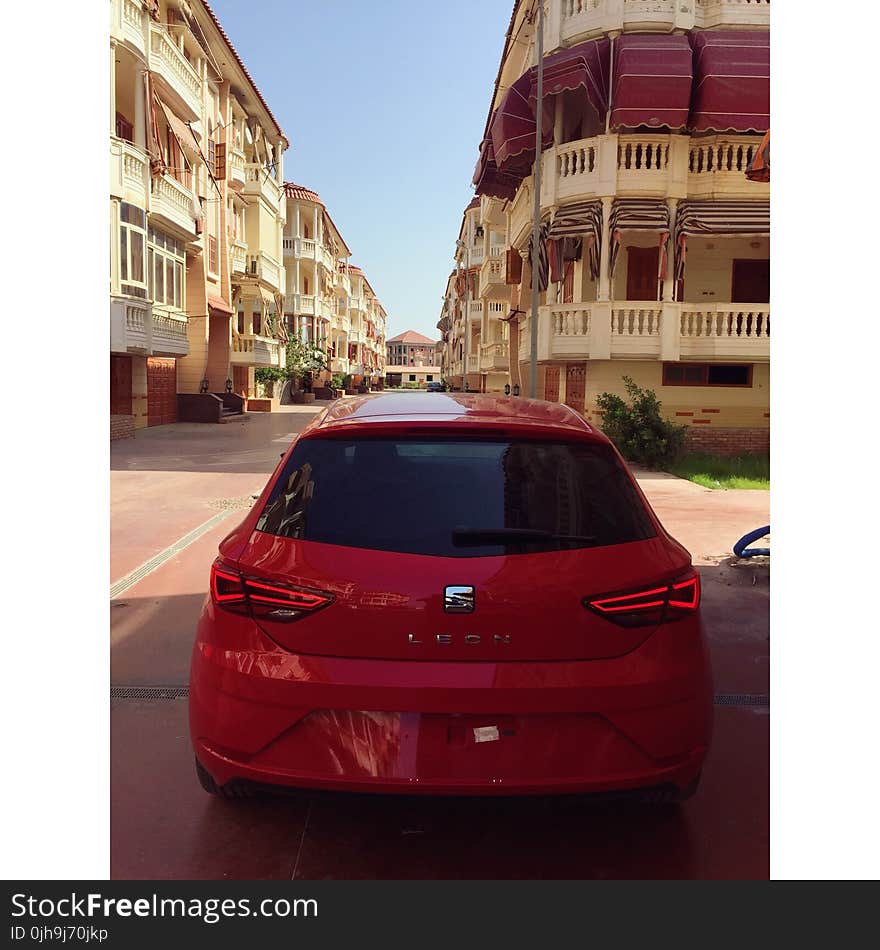 Red Seat Leon