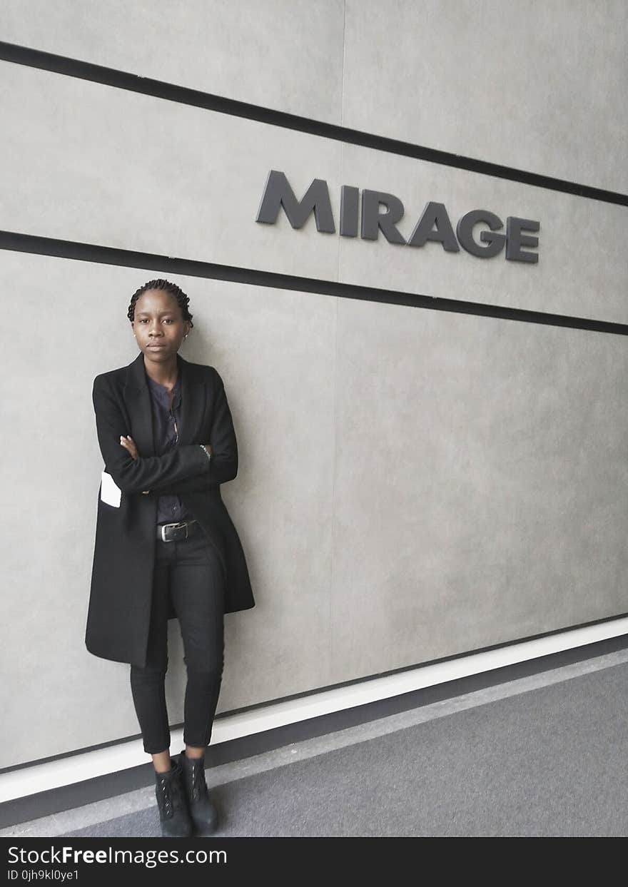 Woman In Black Blazer