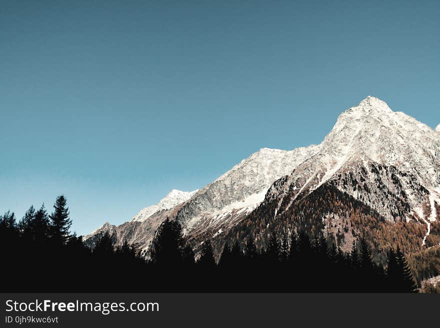 Snow-covered Mountain