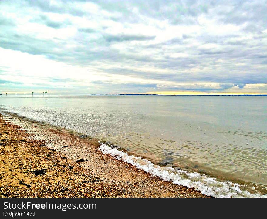 Time-lapse Photography of Seashore