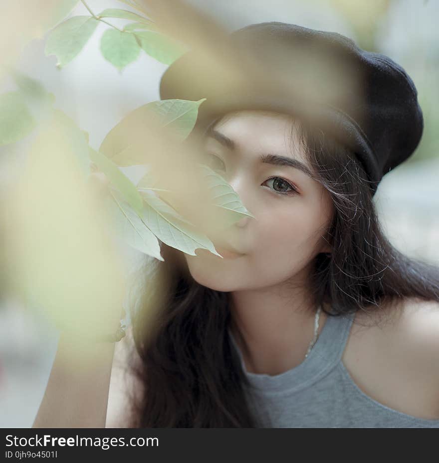 Selective Focus Photo of a Woman