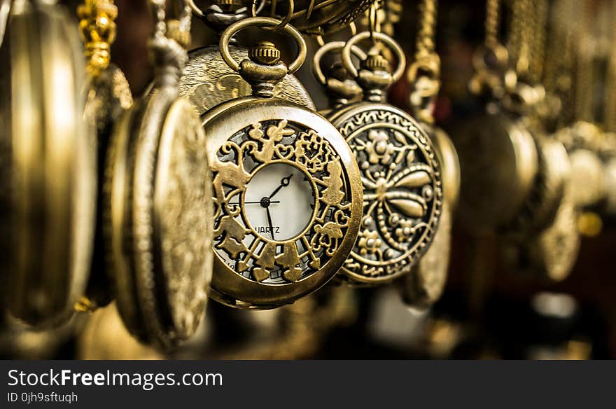 Brass Pocket Watches