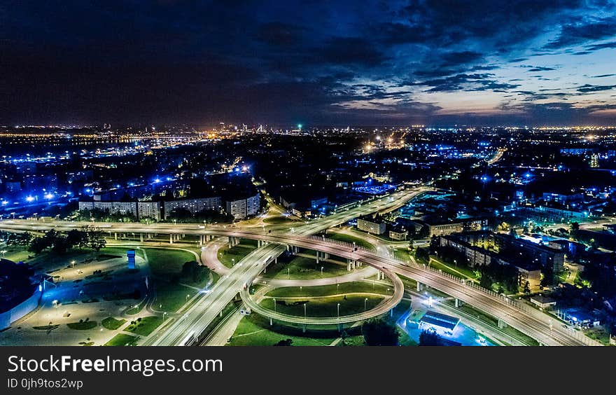 Photography of City during Nighttime