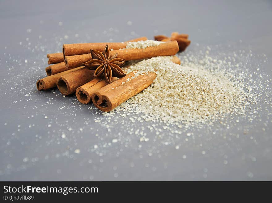 Cinnamon and Star Anis Spices