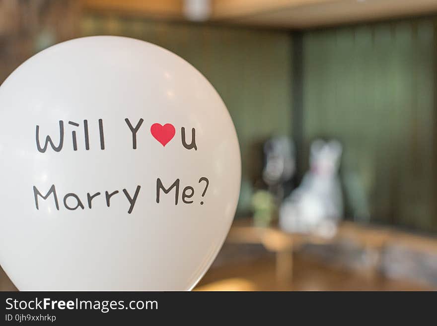 Will You Marry Me Balloon