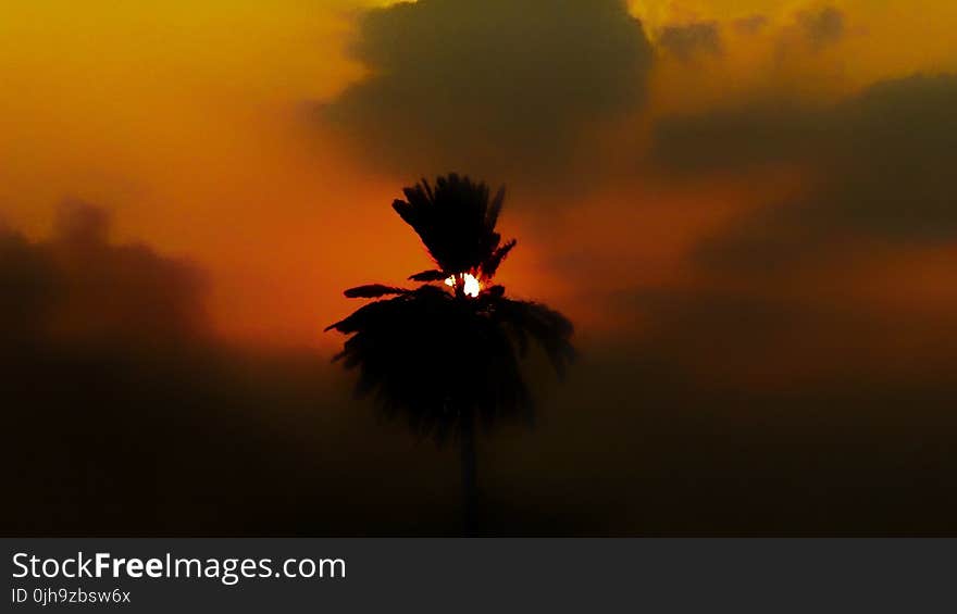 Silhouette Photography of Clouds