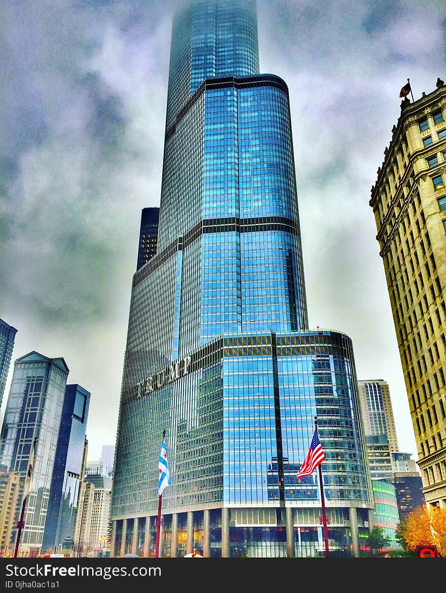 Low Angle Photography of Trump Building