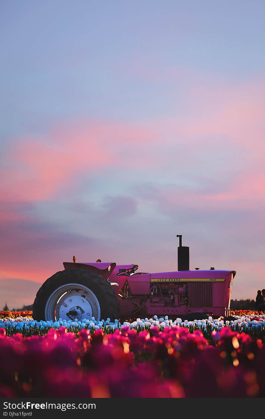 Photo of Ride-on Tractor during Sunset