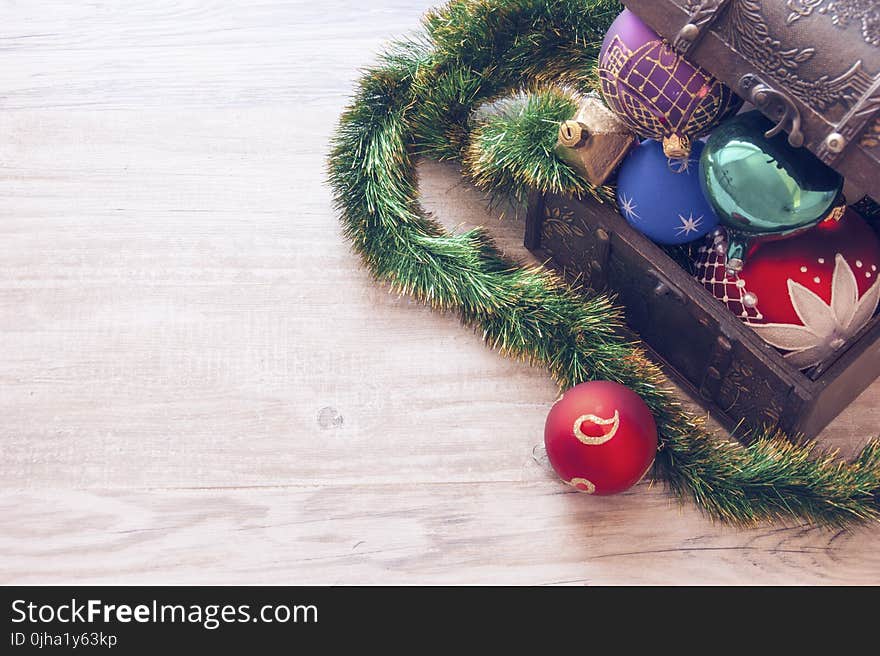 Closeup Photo of Christmas Decors