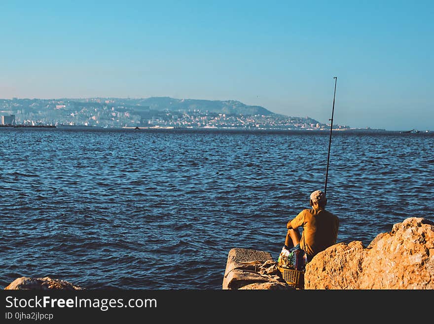 Man Fishing