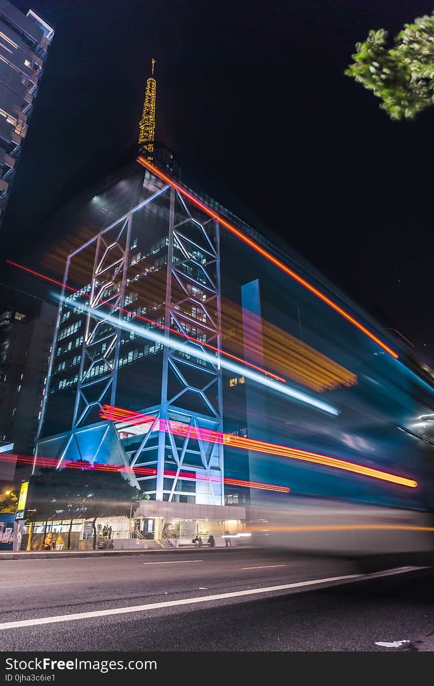 Time Lapse Photography of Cars and Buildings