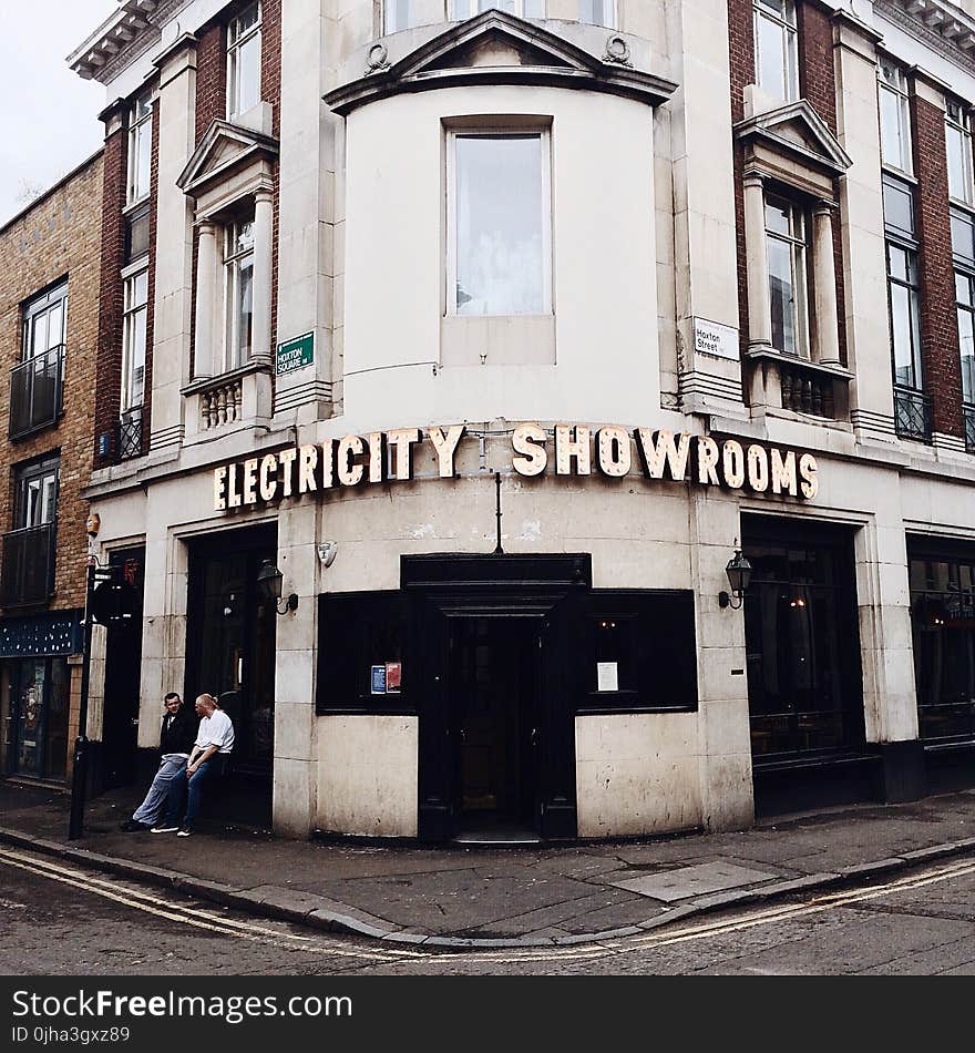 Electricity Showrooms Concrete Building