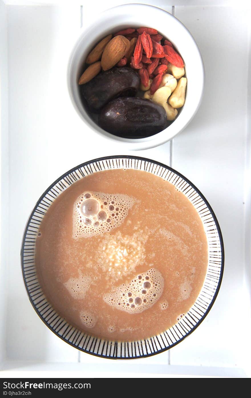 Hot Chocolate and A Bowl of Nuts