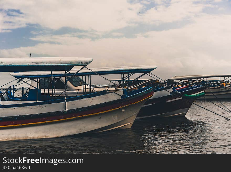 Boats in the Sea