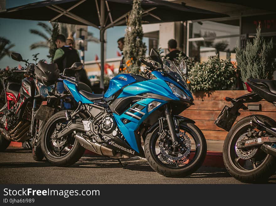 Photography of Motorcycles Parked on the Street