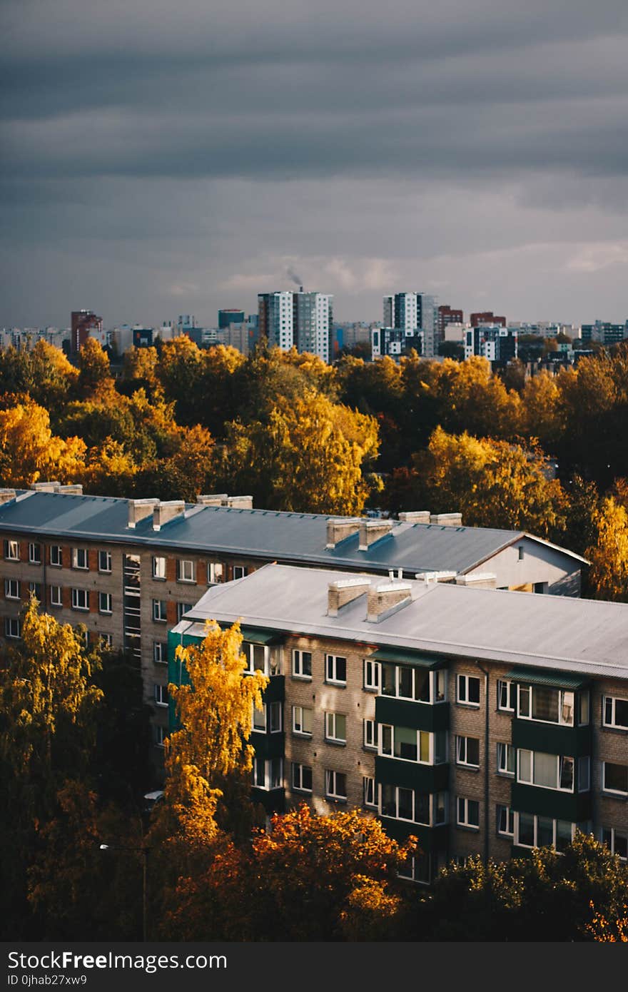 Aerial Photography of High Rise Buildings