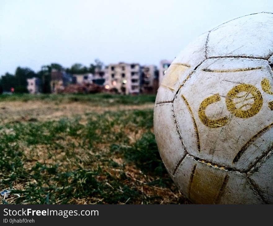 White Soccer Ball