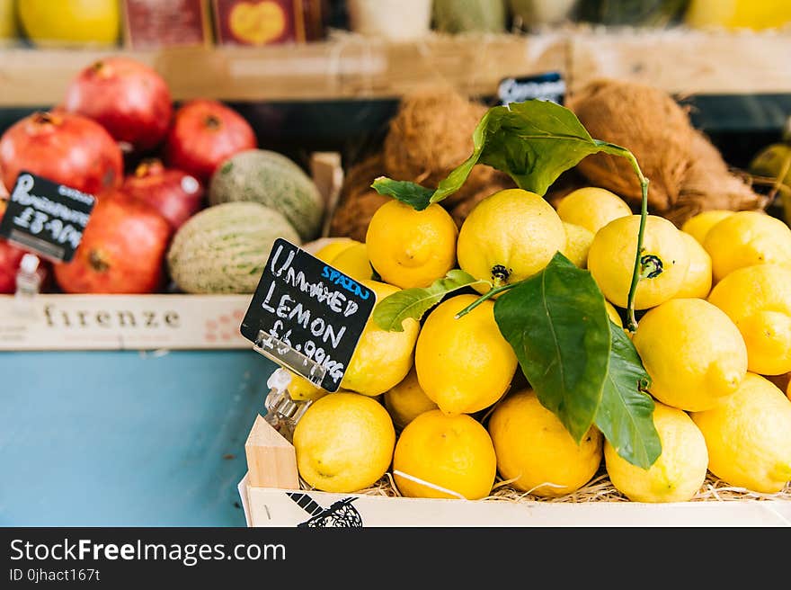 Lemon Fruit Stall