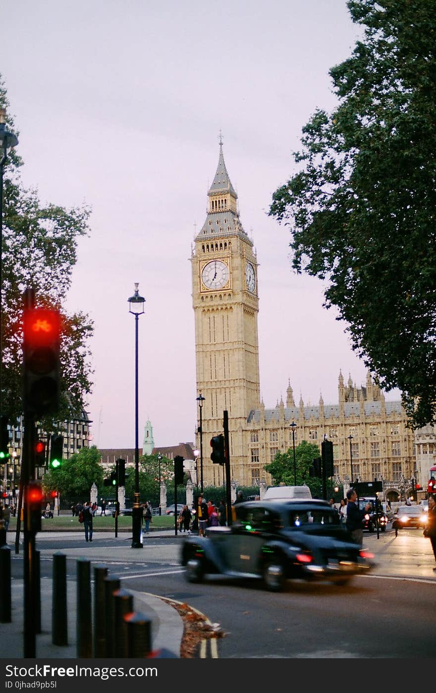 Big Ben Under Clear Sky