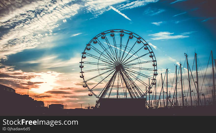 Ferris Wheel and Ship