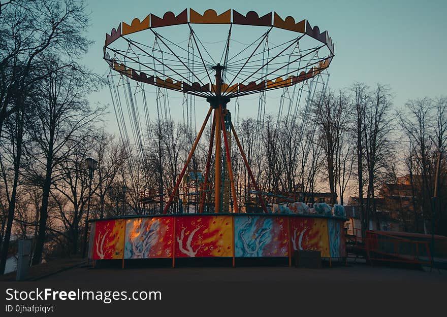 Skyflyer during Sunset