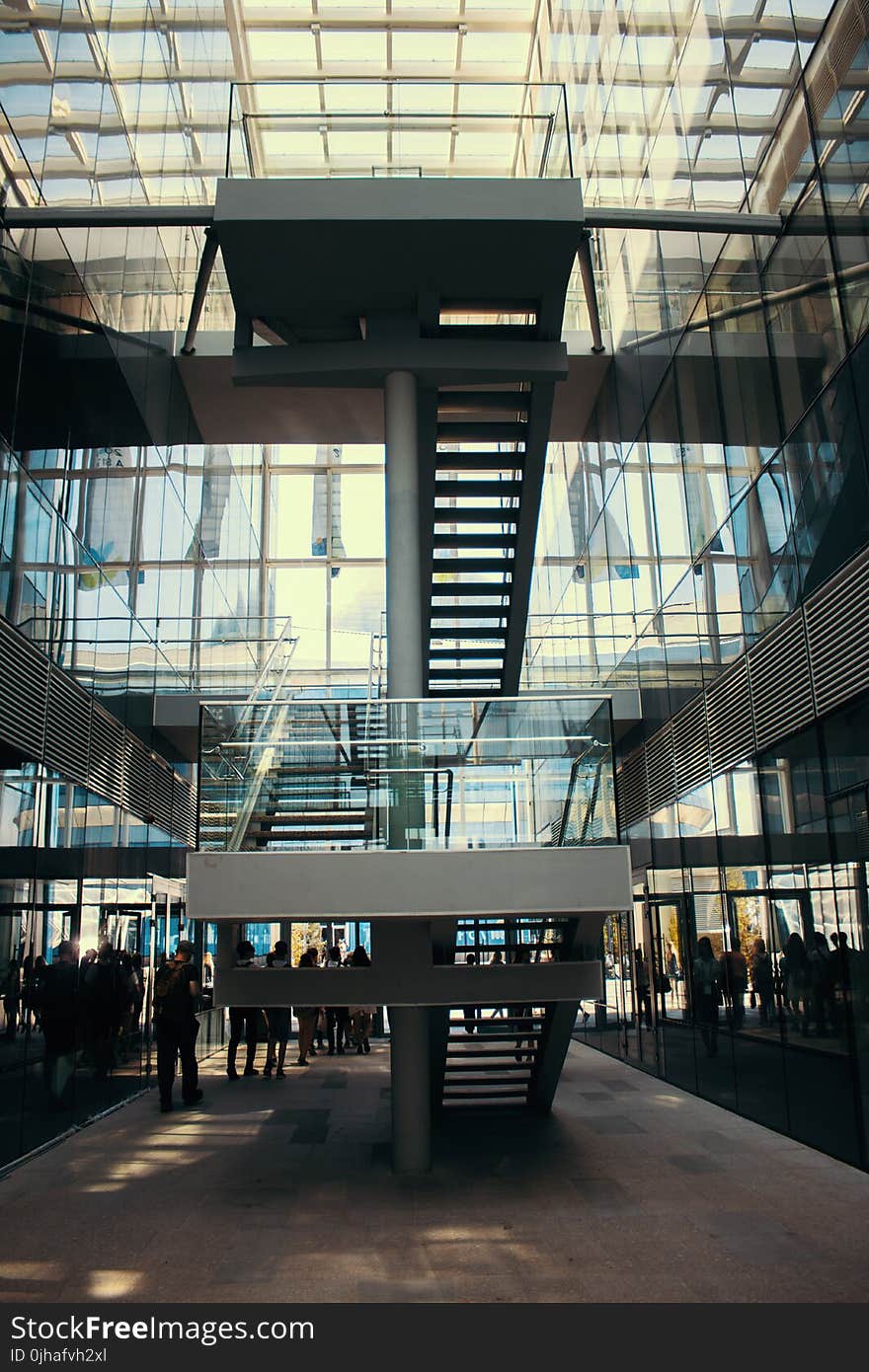 Low Angle Photography of Glass Building