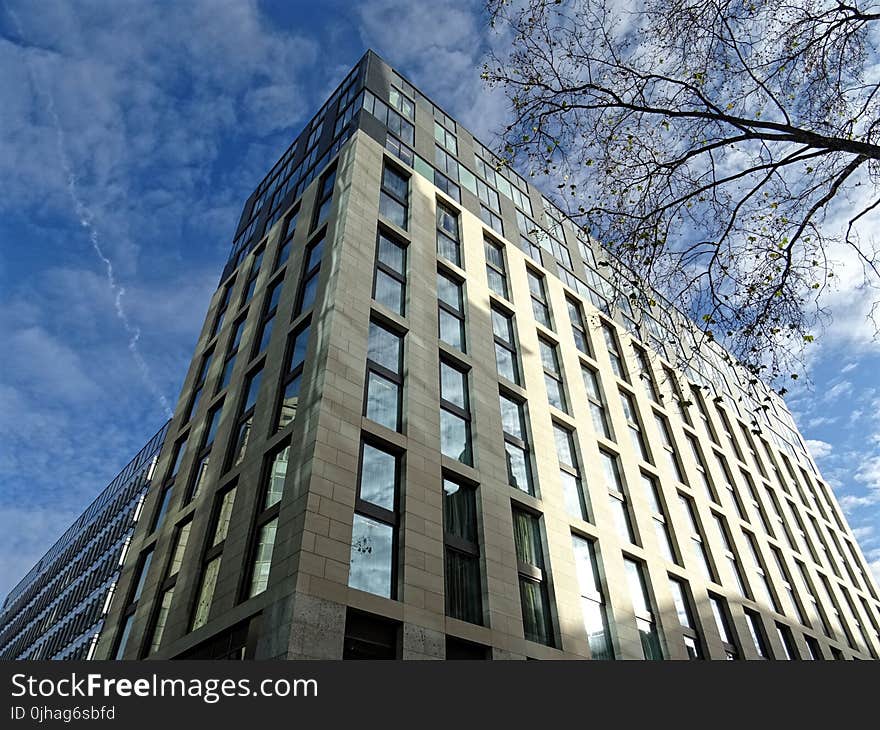 Low Angle Shot of the Building